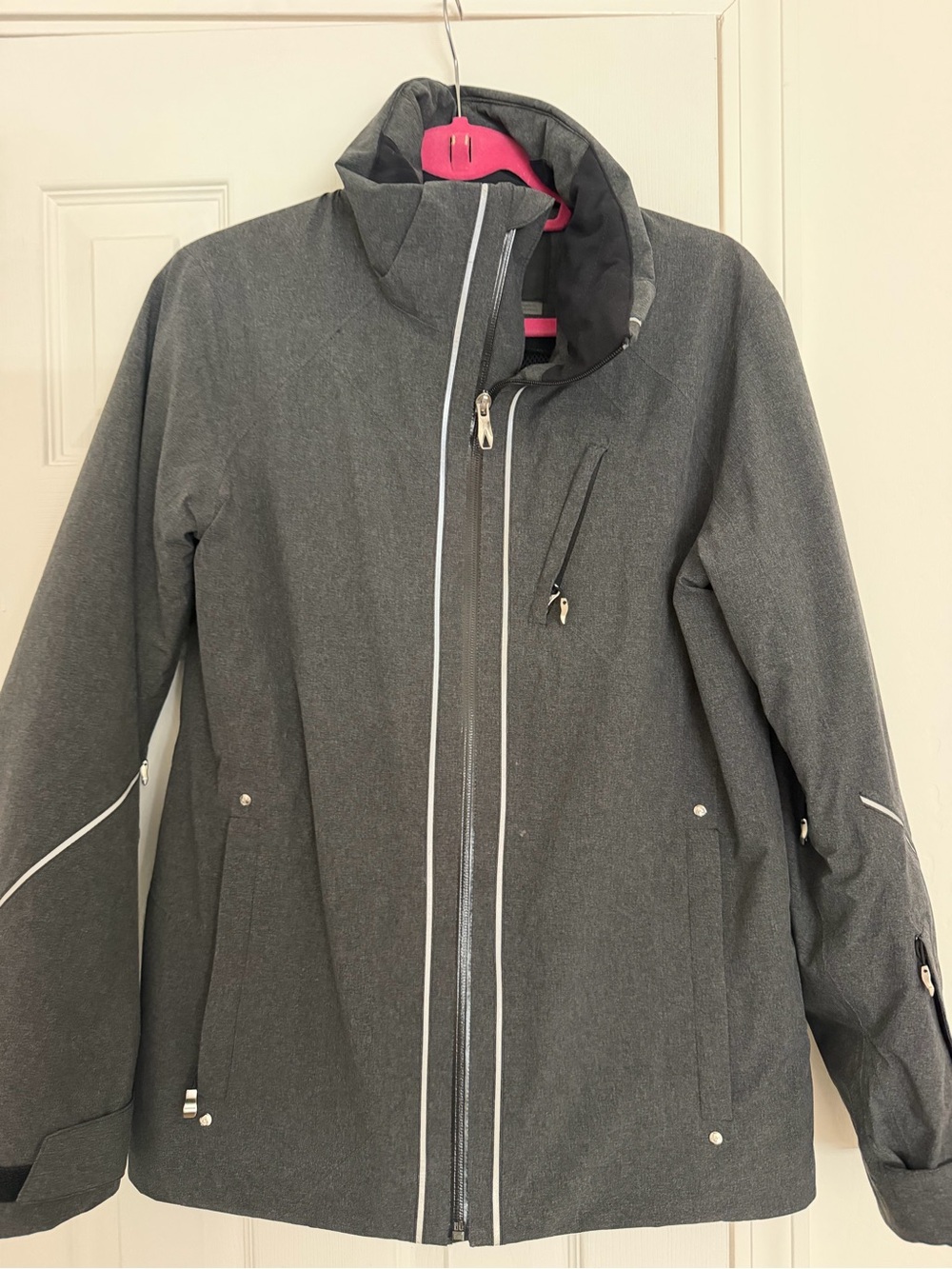 Women’s Spyder Gray Goretex Waterproof Ski Jacket